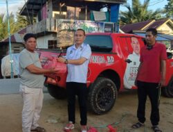 Rusdianto Salurkan Bantuan di Lokasi Terdampak Banjir Bondoala