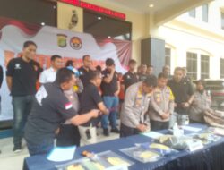 Satuan Reskrim Polres Metro Bekasi Berhasil Ungkap Lima Kasus Kriminal di Kabupaten Bekasi