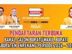 Ketua DPC Hanura Enrekang Irma Mahmud Buka Pendaftaran Pilkada 2024
