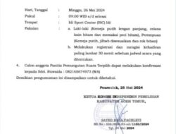 Calon Anggota PPS Kecewa, KIP Aceh Timur Diduga Ada bermain Mata dengan Calo-calo KIP