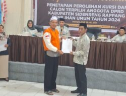 KPUD Sidrap Resmi Menetapkan Caleg Terpilih, PKS Kembali Raih 4 Kursi