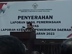 Ditangan Harmin Ramba Konawe Kembali Mempertahankan WTP Yang Ke-9 Kalinya