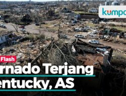 Sebanyak 70 Orang di Kentucky, AS Tewas usai Diterjang Tornado Dahsyat