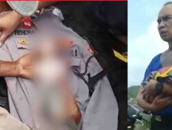 Menyentuh, Aipda Hendra Rela Lepas Seragam demi Evakuasi Jasad Bayi Dibuang