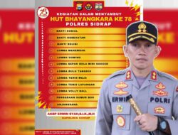 Polres Sidrap Akan Beri Hadiah Umroh ke Masyarakat Pada Peringatan Hari Ulang Tahun Bhayangkara ke-78