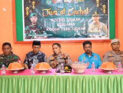 Jumat Curhat: Kapolres Sidrap Ajak Masyarakat Sukseskan Pilkada 2024
