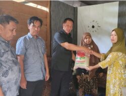 Rumah Hilang Ditelan Bencana, Lodding Warga Malua Dapat Bantuan Dari Pj Bupati Enrekang