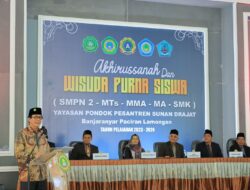 Orasi Ilmiah di Wisuda Purna Siswa Ponpes Sunan Drajat, Menkumham Sampaikan Pentingnya SDM Unggul Menuju Indonesia Emas