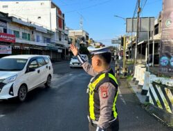Peran Aktif Sat Lantas Polres Sidrap dalam ‘Commander Wish’ Demi Ketertiban Lalu Lintas