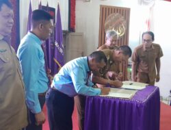 Pemkab dan Kejaksaan Teken MoU Mengenai Pengelolaan Dana Desa