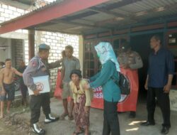 Polsek Cerme Bagikan Bantuan Sosial dan Santunan dalam Rangka Hari Bhayangkara ke-78