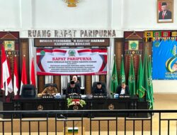 Pejabat Bupati Konawe, Sampaikan Nota Pengantar Ranperda Pertanggungjawaban APBD TA. 2023