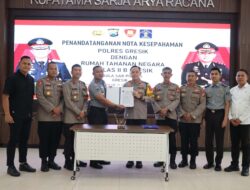 Polres Gresik Sinergi dalam Pengamanan di Rumah Tahanan Negara Kelas IIB Gresik