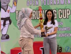 Andi Lilis Nurhalisa Asal Sidrap Meraih Atlit Terfavorit diturnamen Terbuka Tamarunang Cup 2024