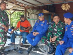 TNI-Polri di Sidoarjo Patroli Sambang Desa Kawasan Pesisir