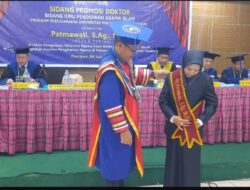 Baznas Ikut Berbahagia Atas Pencapaian Gelar Dr.Patmawati Salah Satu Pegawai UPZ Kec Alla