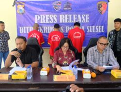 Tim Siber Polda Sulsel Bekuk  Pelaku Yang Menfasilitasi  dan  Endorse Judi Online di Sulsel