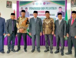 Pj Bupati Menghadiri Pengukuhan dan Pelantikan BPH Unimen Enrekang