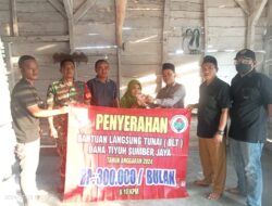 Tiyuh Sumber Jaya Laksanakan Program Dana Desa tahun 2024