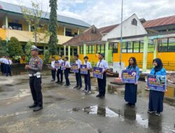 Operasi Patuh Pallawa 2024: Satlantas Polres Sidrap Edukasi Pelajar Tentang Tertib Lalu
