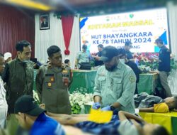 HUT Bhayangkara 78 Polres Enrekang Gelar Sunnatan Massal Bekerjasama Dengan Baznas