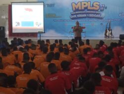 Cegah Perundungan, Kanit Binmas Polsek Krian Himbau Pelajar Tidak Takut Lapor