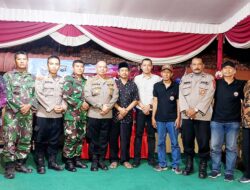 Sinergitas di Kecamatan Tarik Peringati Hari Bhayangkara