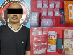 Simpan 11 Paket Sabu, Cleaning Service Diciduk Polisi