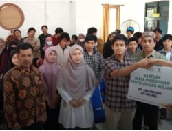 Pj Bupati Hadiri Penyerahan Bantuan Baznas Kepada 110 Mahasiswa Dari Berbagai Perguruan Tinggi
