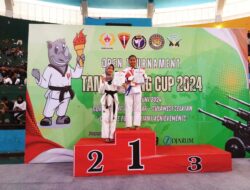 Kontingen Taekwondo Sidrap Boyong 26 Medali di Open Turnamen Tamarunang Cup 2024