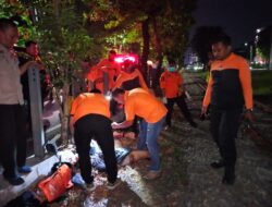 Miris, Seorang Wanita Tewas Tersambar Kereta Api di Jalan Ahmad Yani Surabaya