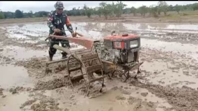 Babinsa Koramil 1002-06/Barabai Berhasil Tingkatkan Semangat Bertani di Desa Bakapas