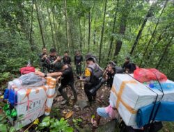 TNI-Polri Pengawalan Pendistribusian Logistik Pilkada TPS Terluar