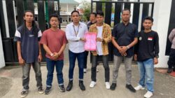 Himpunan Aktivis Muda Konawe Raya Gelar Unras, Pembangunan Pagar dan Penataan Halaman SMKN 5 Konawe Jadi Sorotan