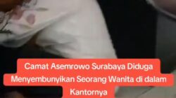 Terciduk, Oknumn Camat di Surabaya Sembunyikan Seorang Wanita di Kolong Meja