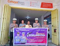 Ops Keselamatan, Satlantas Polres Bone Sosialisasi Angkutan Umum Berkeselamatan
