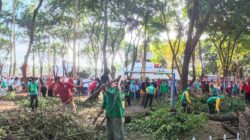 Dukung Program “Sidrap Bersih” Pemkab Sidrap dan OPD Menggelar Kerja Bakti Massal di Kawasan Panker