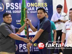Kongres Luar Biasa Tetapkan Abdul Rahman Jadi Ketua Baru Askab PSSI Sidrap