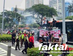 Demo Jilid II di SCBD Sempat Ricuh, PERANTARA Desak Pemerintah Cabut Izin PT Sulawesi Cahaya Mineral