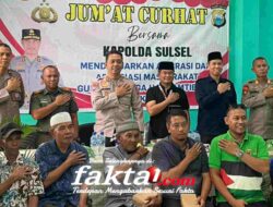Kenakalan Remaja Dan Kemacetan Jadi Topik Utama Di Jumat Curhat Polda Sulsel