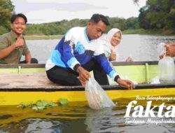 Jaga Populasi Ikan, Sidrap Tebar Benih di Mojong dan Lagading