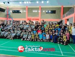 Gairahkan Bulu Tangkis Usia Dini, PBSI Sidrap dan PB Karsa Mandiri Adu Skill di Pangkajene