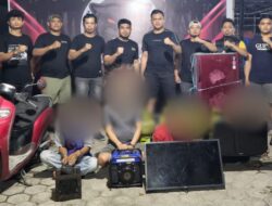 Gas LPG, TV hingga Kotak Amal Jadi Sasaran, 4 Pelaku Curat Sidrap Terungkap