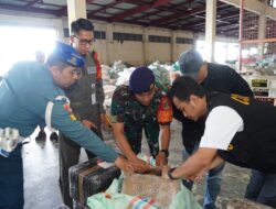 Satgaspam TNI AL Bandara Juanda Gagalkan Pengiriman Rokok Non Cukai senilai 1 Milyar