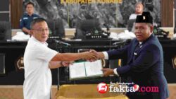 Pemda Konawe Terima Hasil Kajian Ranwal RPJMD 2025–2029 dari DPRD dalam Rapat Paripurna