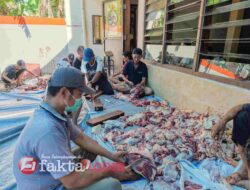 LDII Rungkut Kidul Sembelih Hewan Kurban