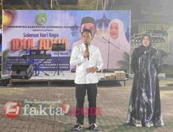 Masyarakat Berperan Besar, Bupati Sidrap Ajak Terus Dukung Program Daerah