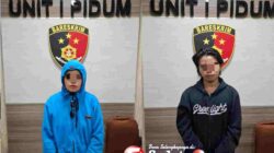 Gerak Cepat Polres Gresik Amankan Sejoli Gasak Motor Modus Bakar Daging Kurban di Panceng