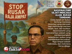 Haidar Alwi : Sistem Perizinan Tambang dan Pengelolaan Kekayaan Alam di Indonesia Perlu Dirombak Total