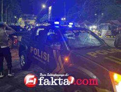 Polres Sidrap Ciptakan Rasa Aman di Tengah Masyarakat dengan Patroli Malam Akhir Pekan